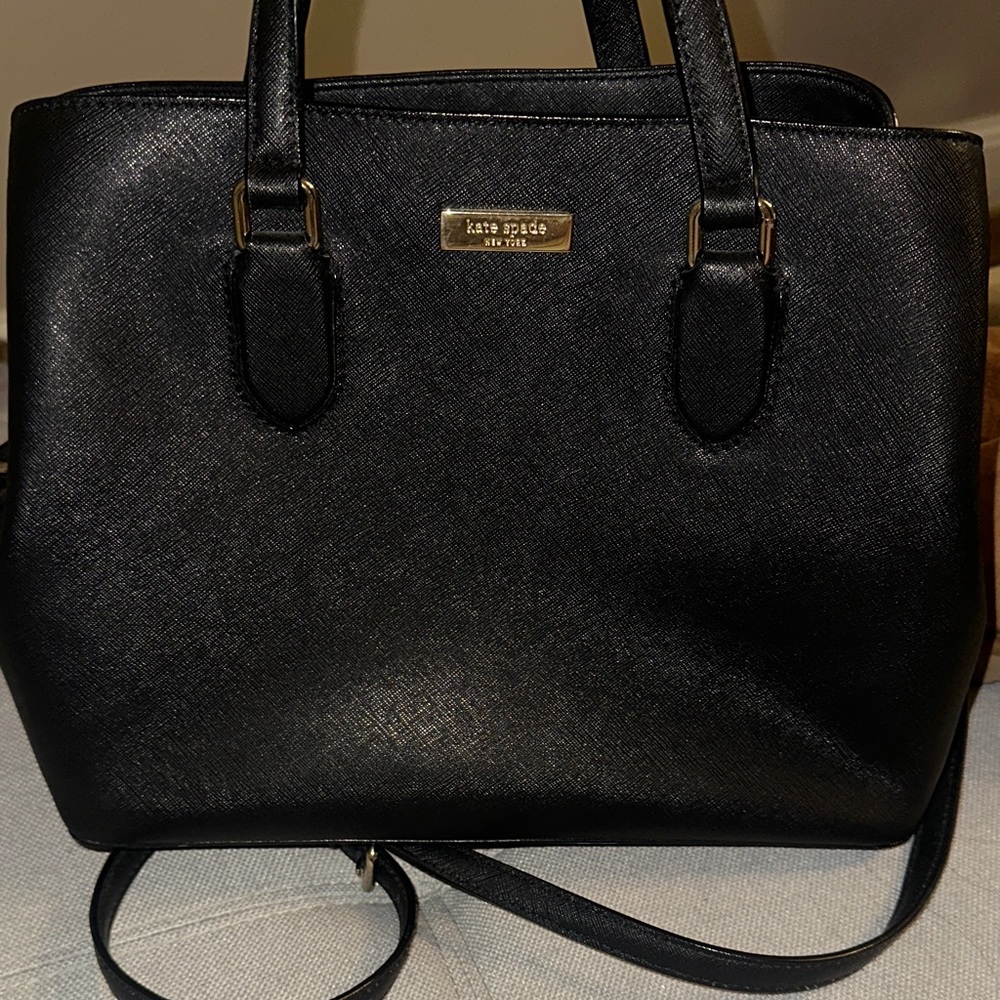 Kate Spade Laurel Way Black Satchel Bag
